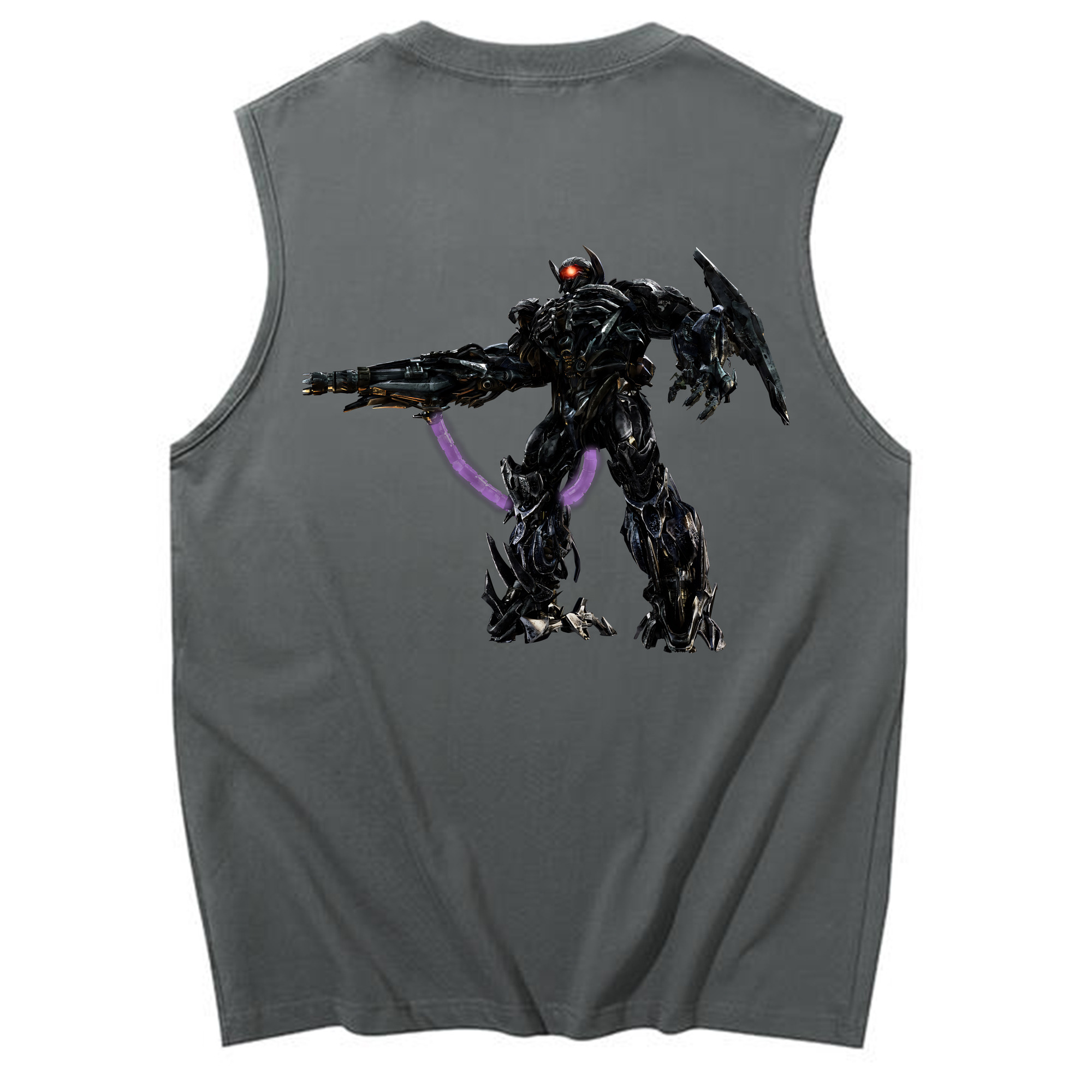 （画像用） Transformers トランスフォーマー コットン100％タンクトップ（背面プリント）